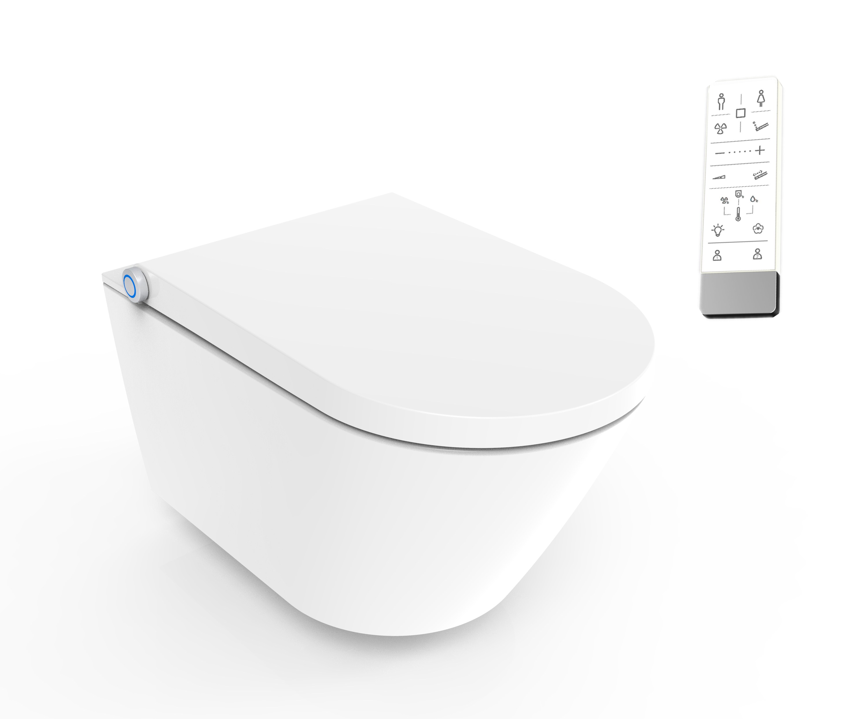 EASY-BID Pro fali okos WC - fehér